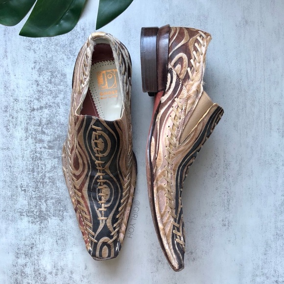 Jo Ghost Other - Jo Ghost Pony Calf Hair Square Toe Italian Loafer Shoes